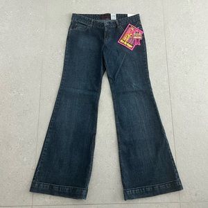 dead-stock mudd ultra hip hugger flare jeans